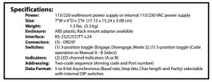 Relcomm_COS-2_Specs